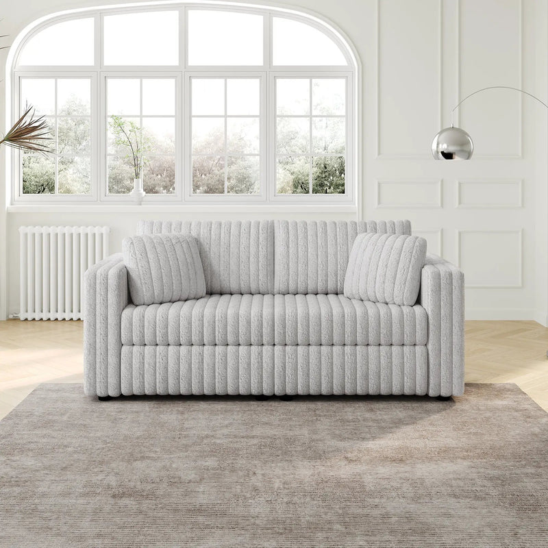 75.6" Soft Modular 2-Person Sofa by HouseOfZazla