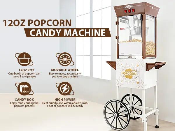12oz Retro Popcorn Machine by HouseOfZazla