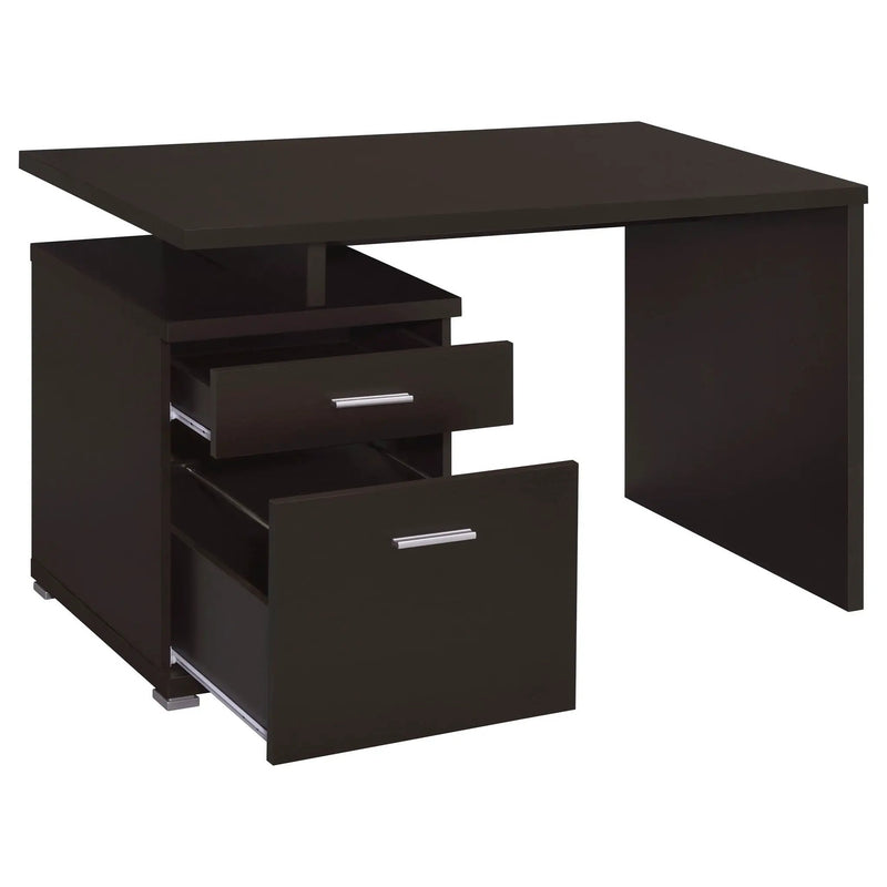 Irving 47-inch 2-drawer Office Computer Desk Cappuccino by Unique Piece Furniture