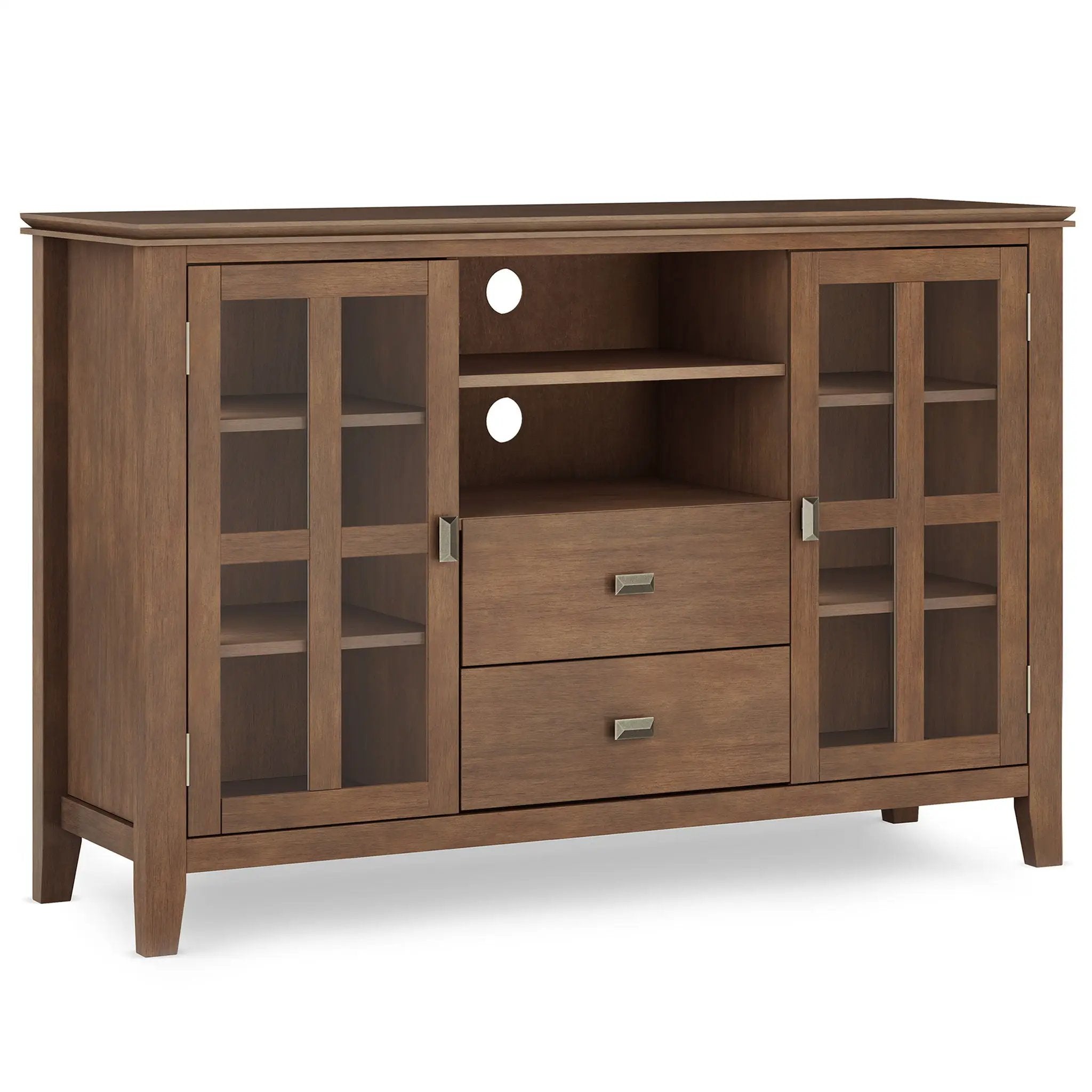Artisan - Handcrafted Tall TV Media Stand by Unique Piece Furniture