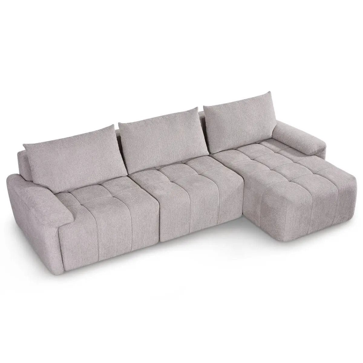 Dorcas - Sectional Sofa - Gray by Unique Piece Furniture