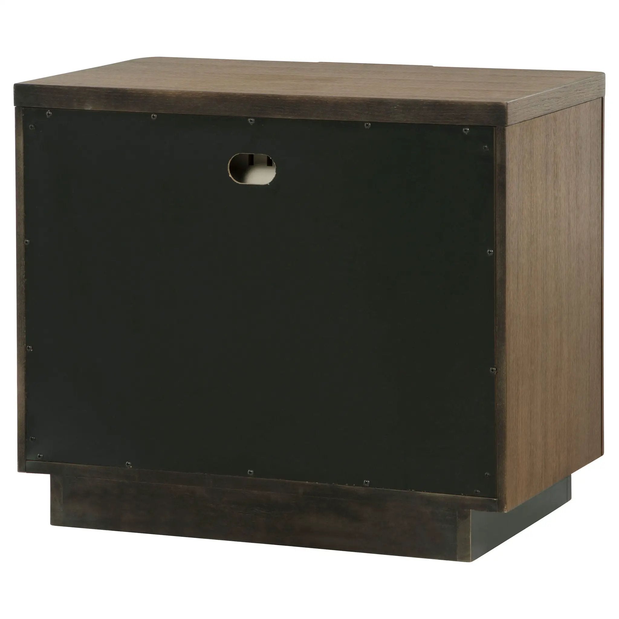 Moraga - 2 Drawer Nightstand - Ash Brown by HouseOfZazla