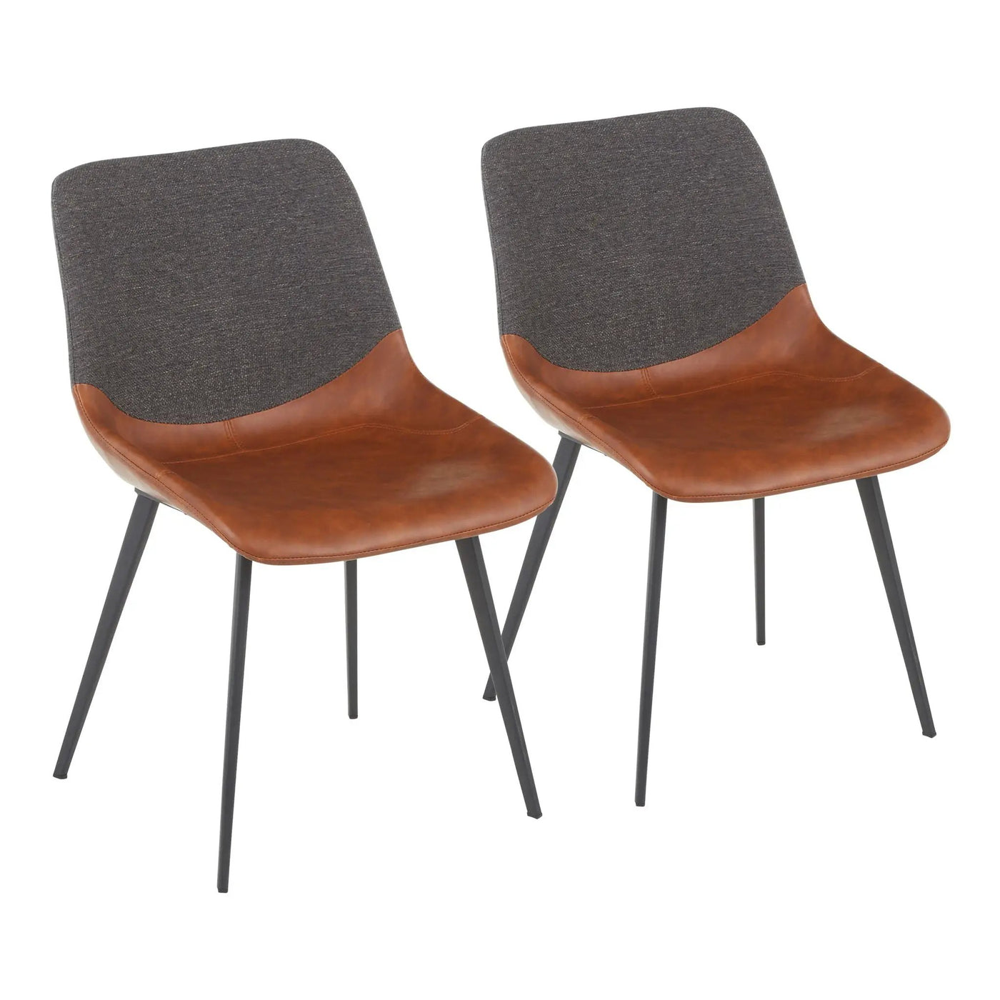 Outlaw - Industrial Two Tone Chair (Set of 2) by HouseOfZazla