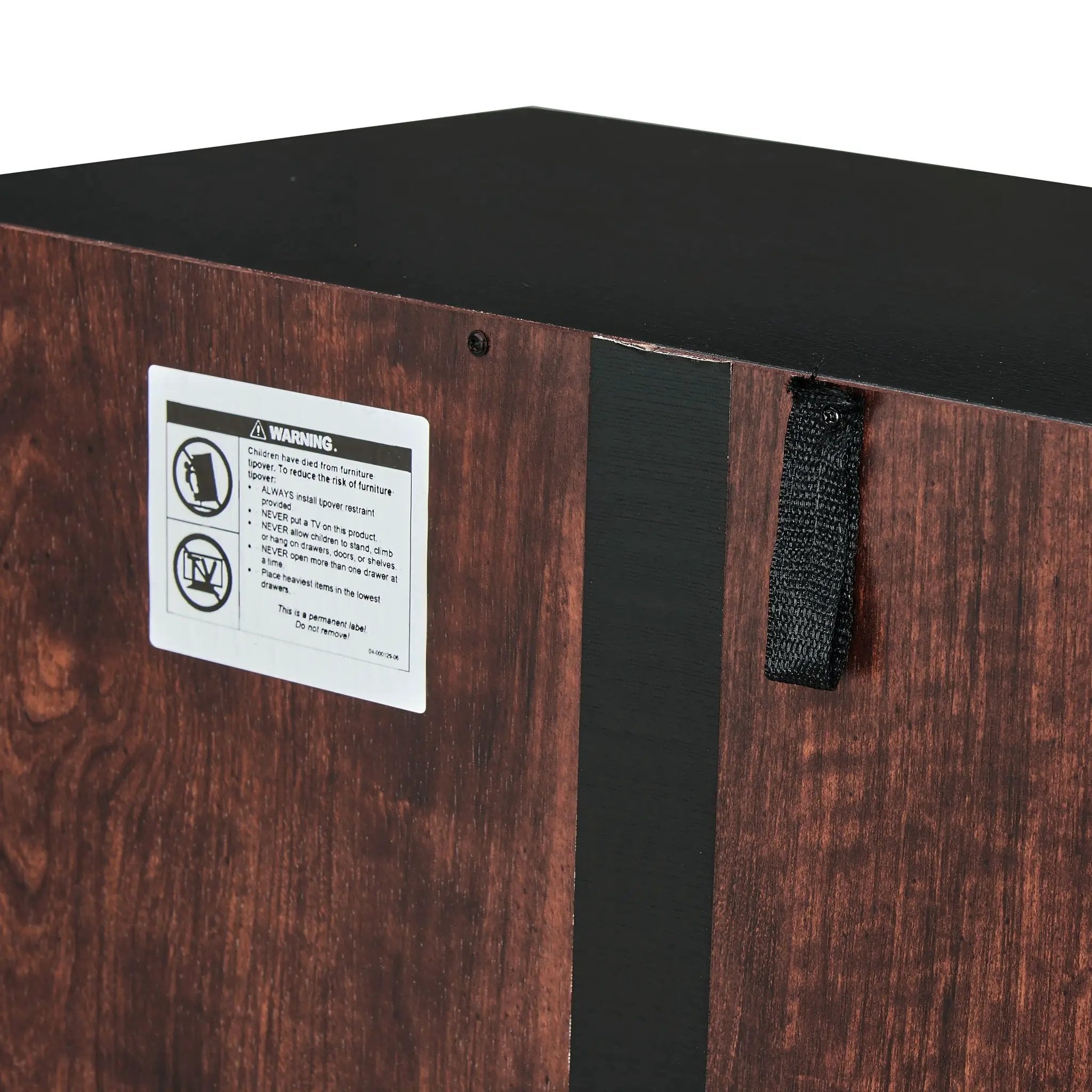 Tall Storage Cabinet With 8 Doors And 4 Shelves, Wall Storage Cabinet For Living Room, Kitchen, Office, Bedroom, Bathroom by Unique Piece Furniture