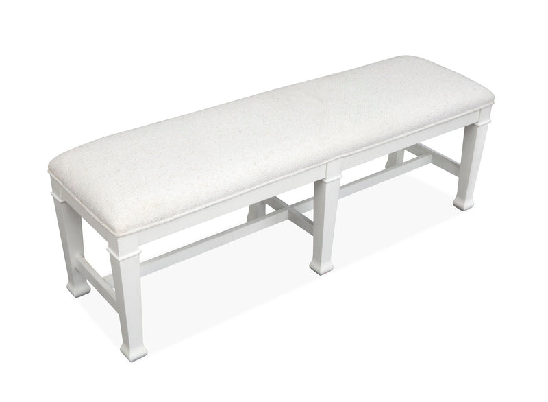 Kingston - Bench - Whisper White And Cerused Nutmeg, photo 5 of 6