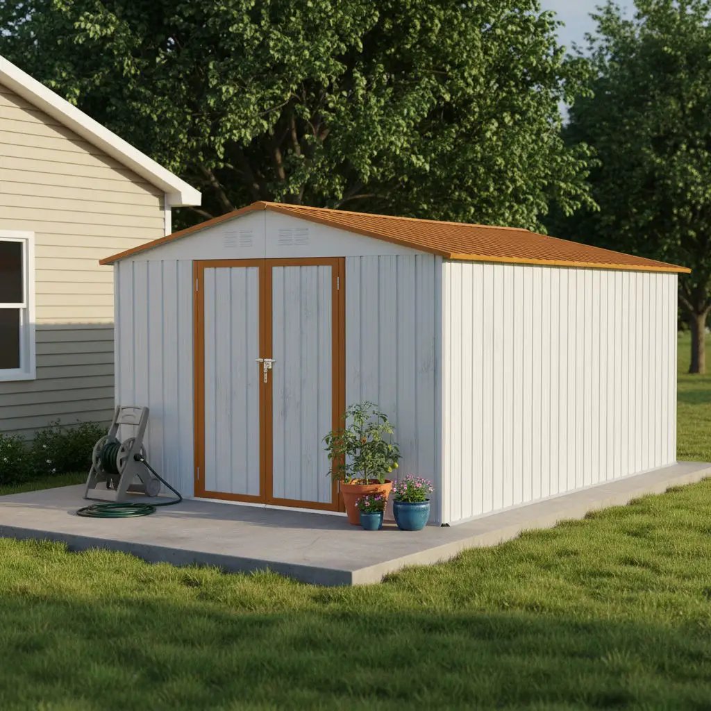 10' x 12' Garden Sheds Outdoor Storage Sheds by HouseOfZazla