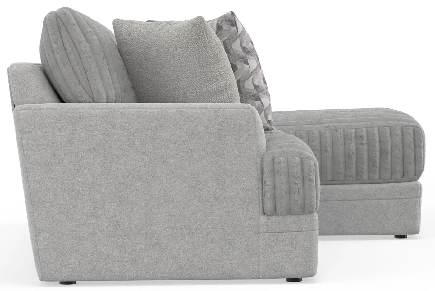 Titan - Sectional With Comfort Coil Seating And Accent Pillows Included by Unique Piece Furniture