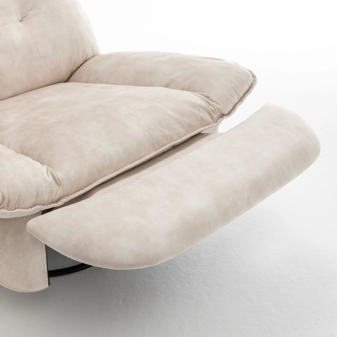 Modern Swivel Gliding Recliner Chair With Rocking Function And Phone Holder, Large Comfortable by HouseOfZazla