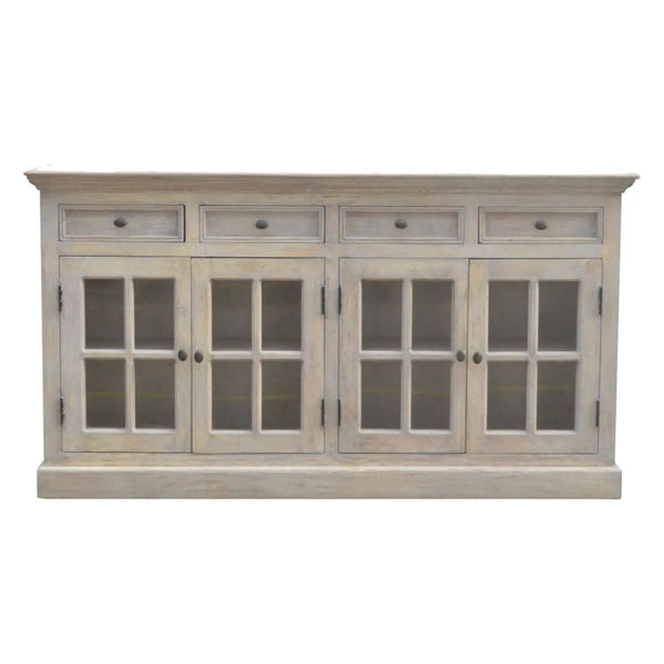 Glazed Sideboard - Gray
