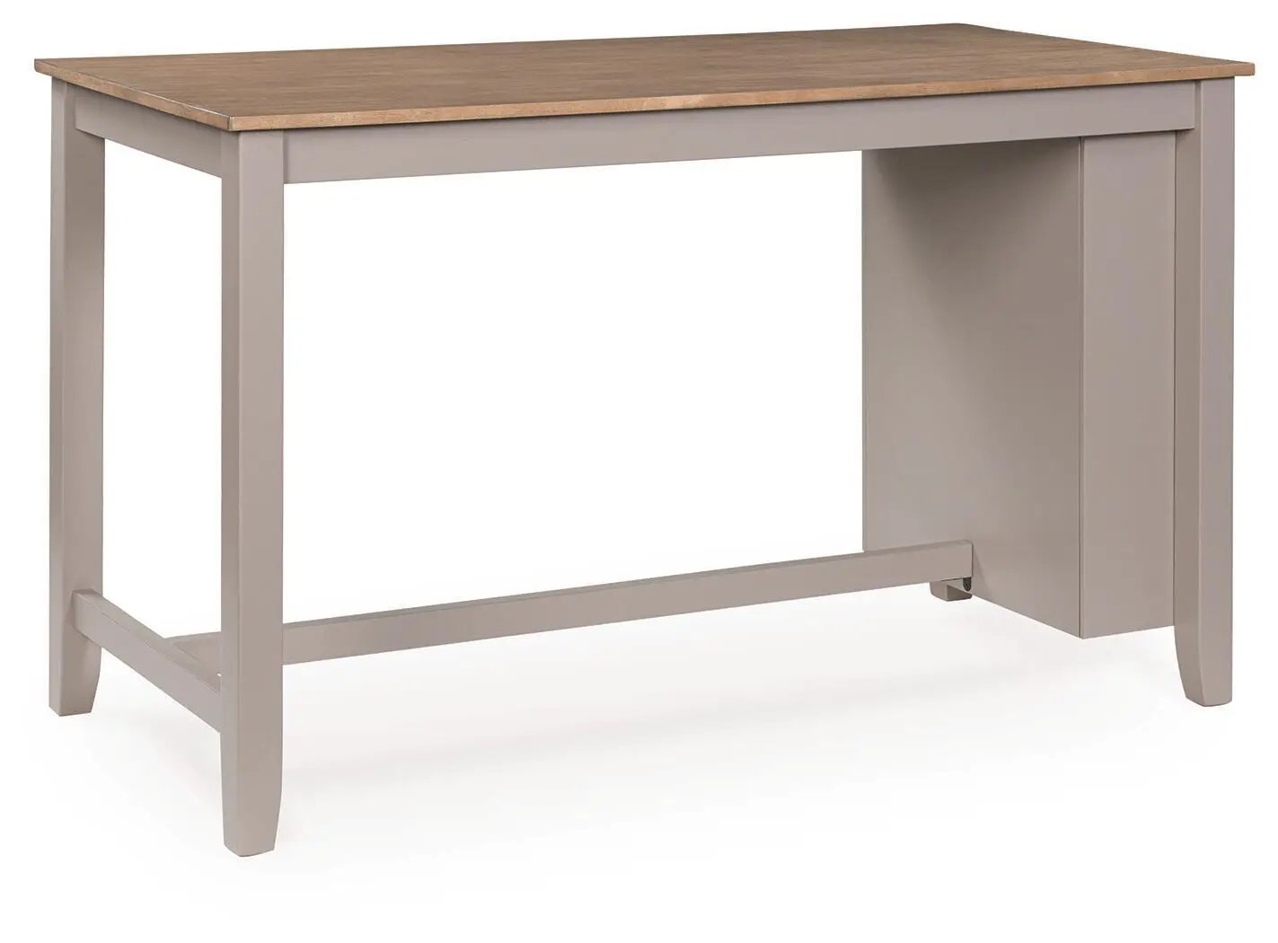 Harperfeld - Rectangular Dining Room Counter Table - Natural / Gray by Unique Piece Furniture