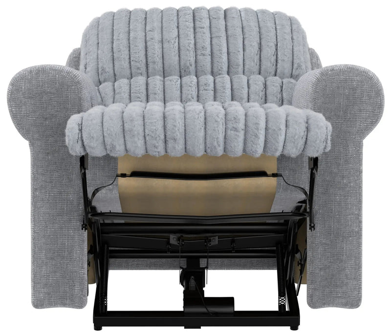 Foxy - Power Lay Flat Recliner With Zero Gravity by Unique Piece Furniture