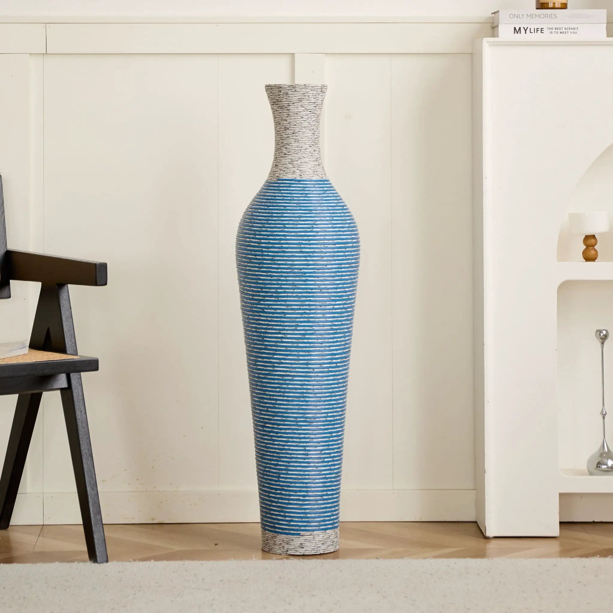 Classic And Neat Floor Vase, High Independent Flower Stand (Set of 3) by HouseOfZazla