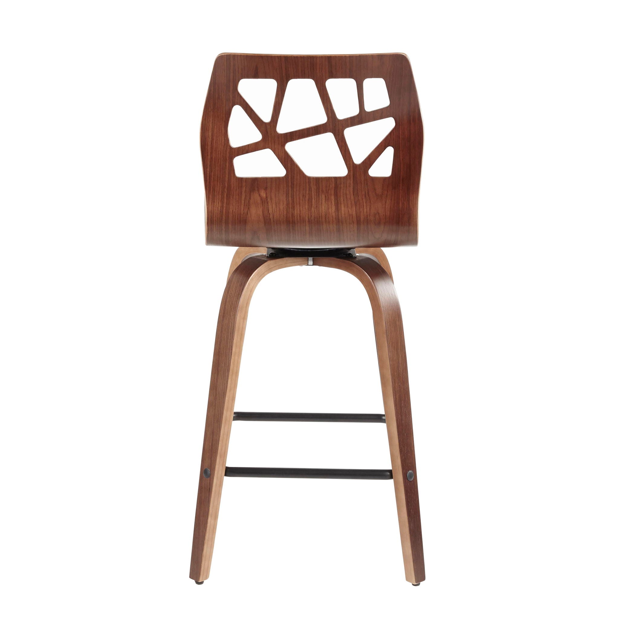 Folia - Mid Century Modern Counter Stool (Set of 2) by HouseOfZazla