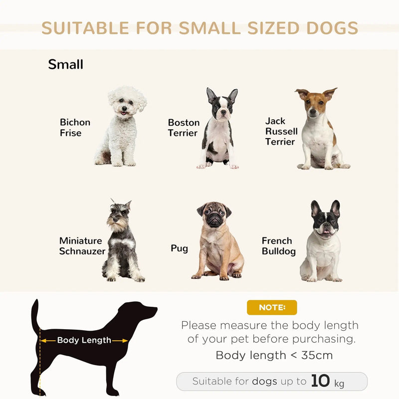 PawHut Luxury Fancy Dog Bed for Small Dogs with Hidden Storage by HouseOfZazla
