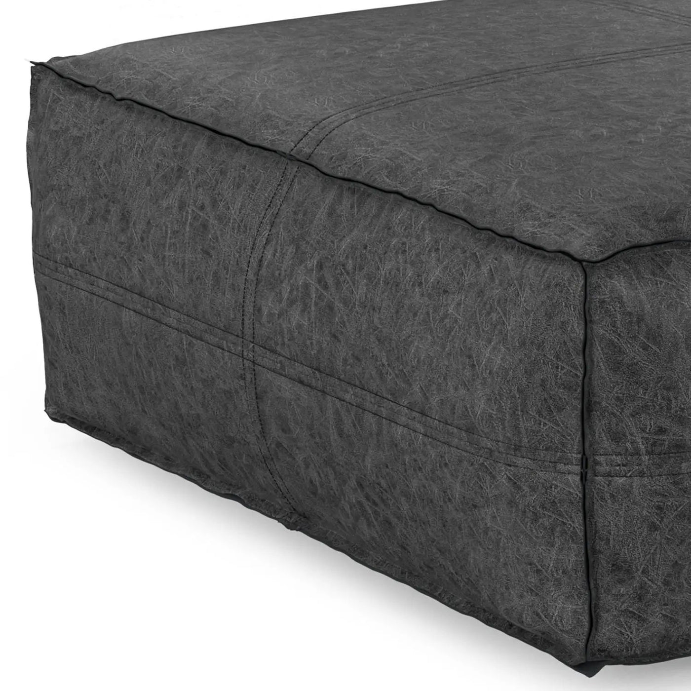 Brody - Large Square, Coffee Table Pouf by HouseOfZazla