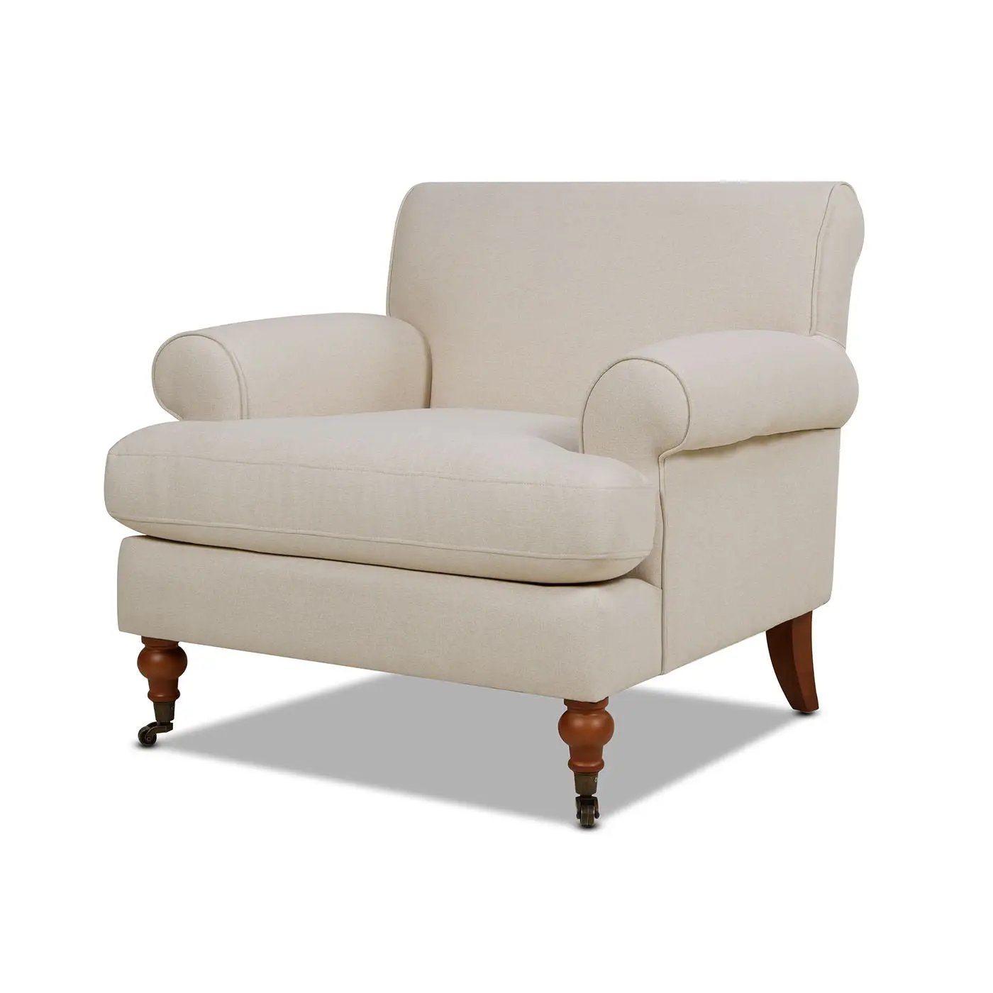 Alana Lawson - Accent Arm Chair With Casters by Unique Piece Furniture