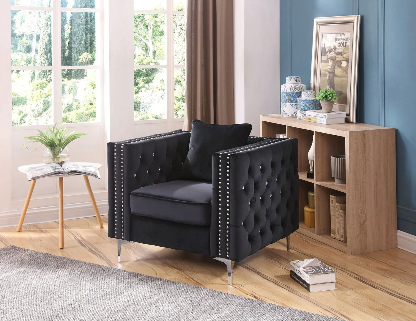 Tufted Design Chair by HouseOfZazla