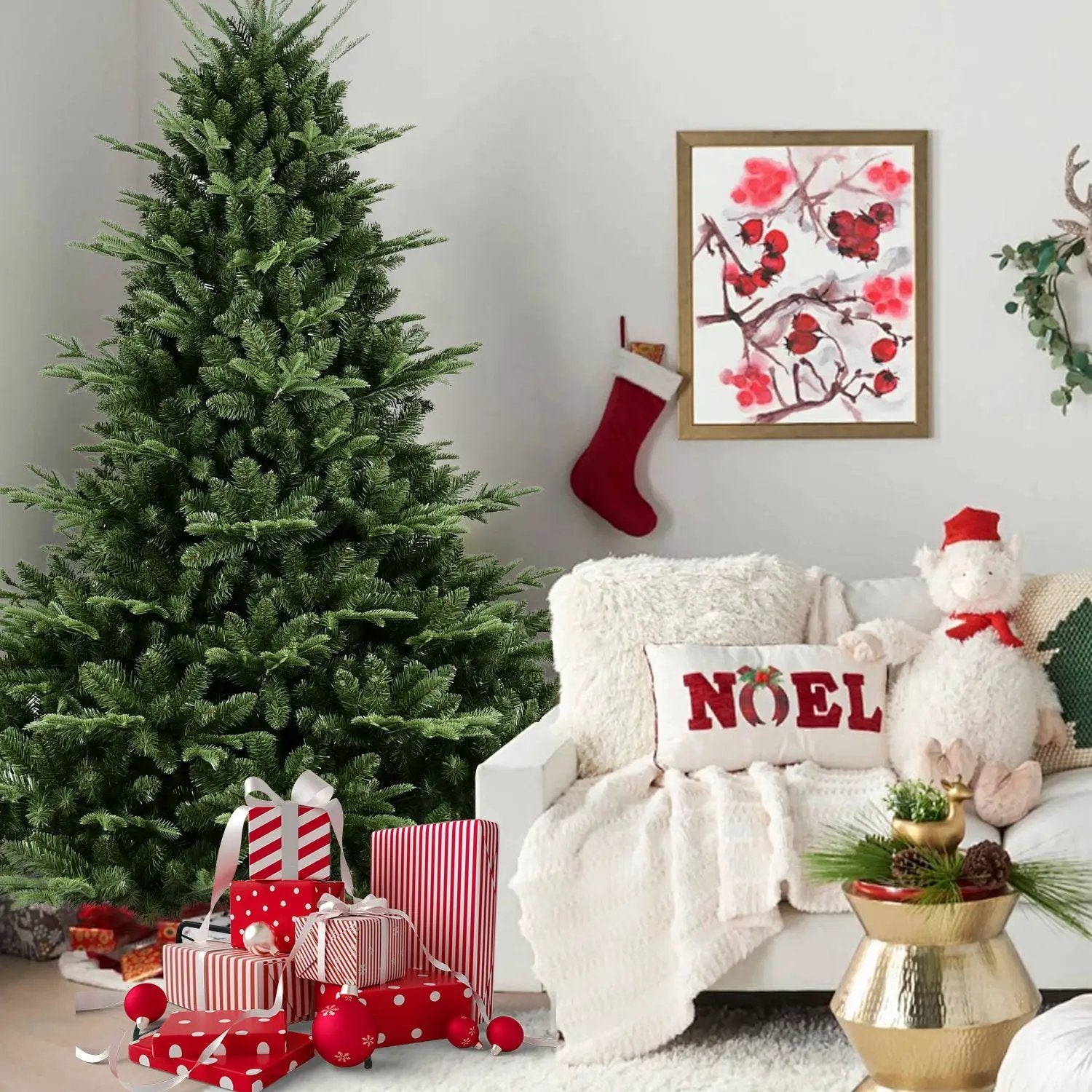 Full-Shaped 7FT Christmas Tree with 2257 Tips by HouseOfZazla