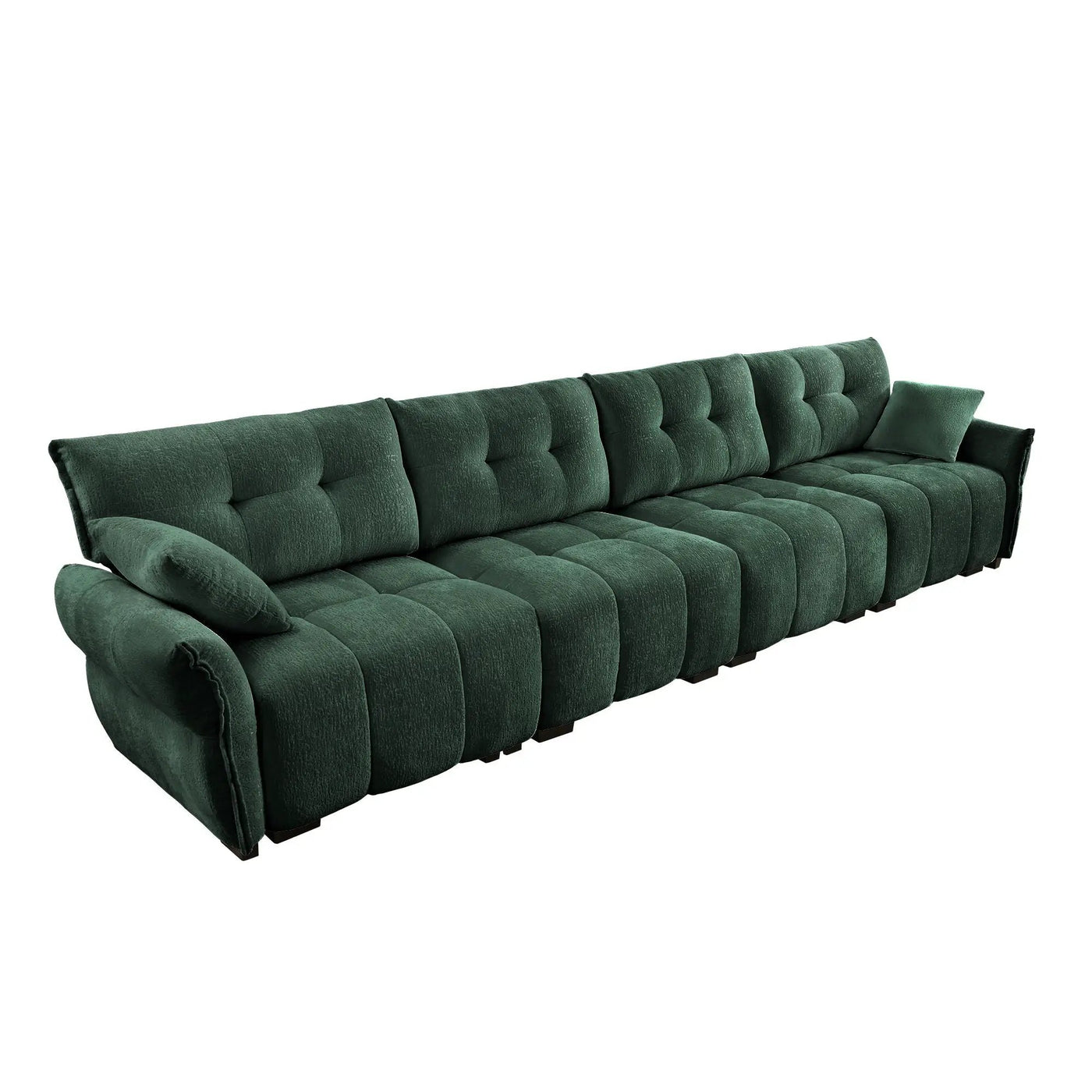 Modern Sofa & Pillows, Textured Cover, High Rebound Cushions by Unique Piece Furniture