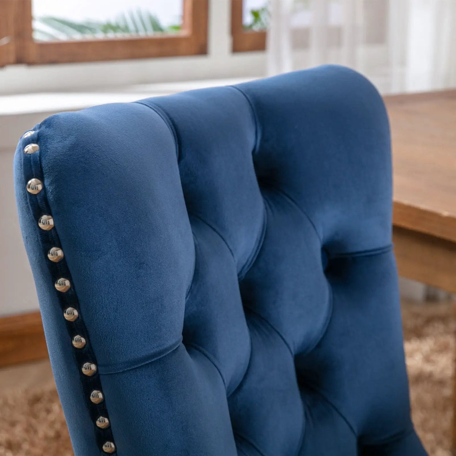 Nikki - High-End Tufted Dining Chair (Set of 2) by HouseOfZazla