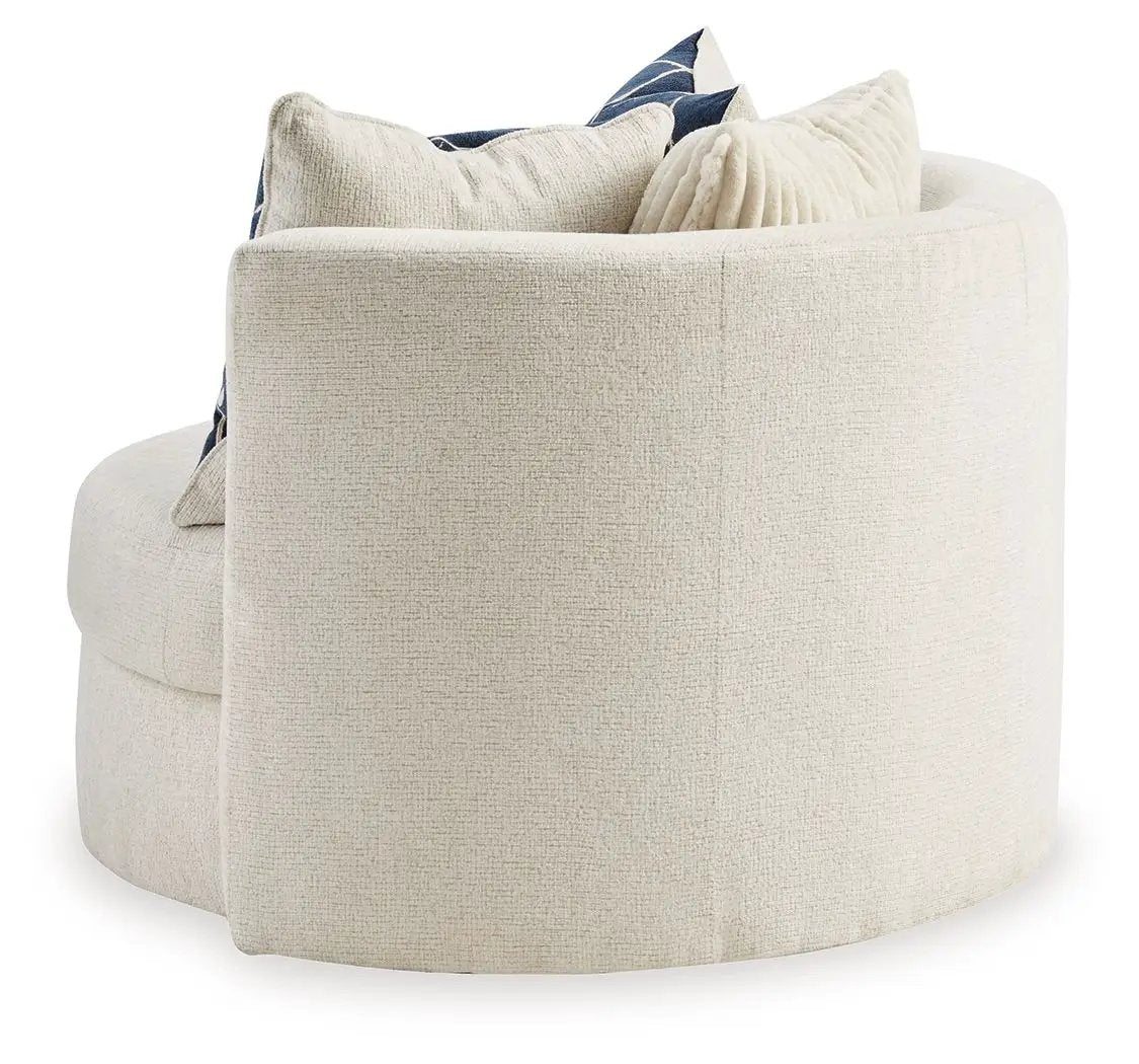 Padova - Swivel Accent Chair - Ivory by Unique Piece Furniture