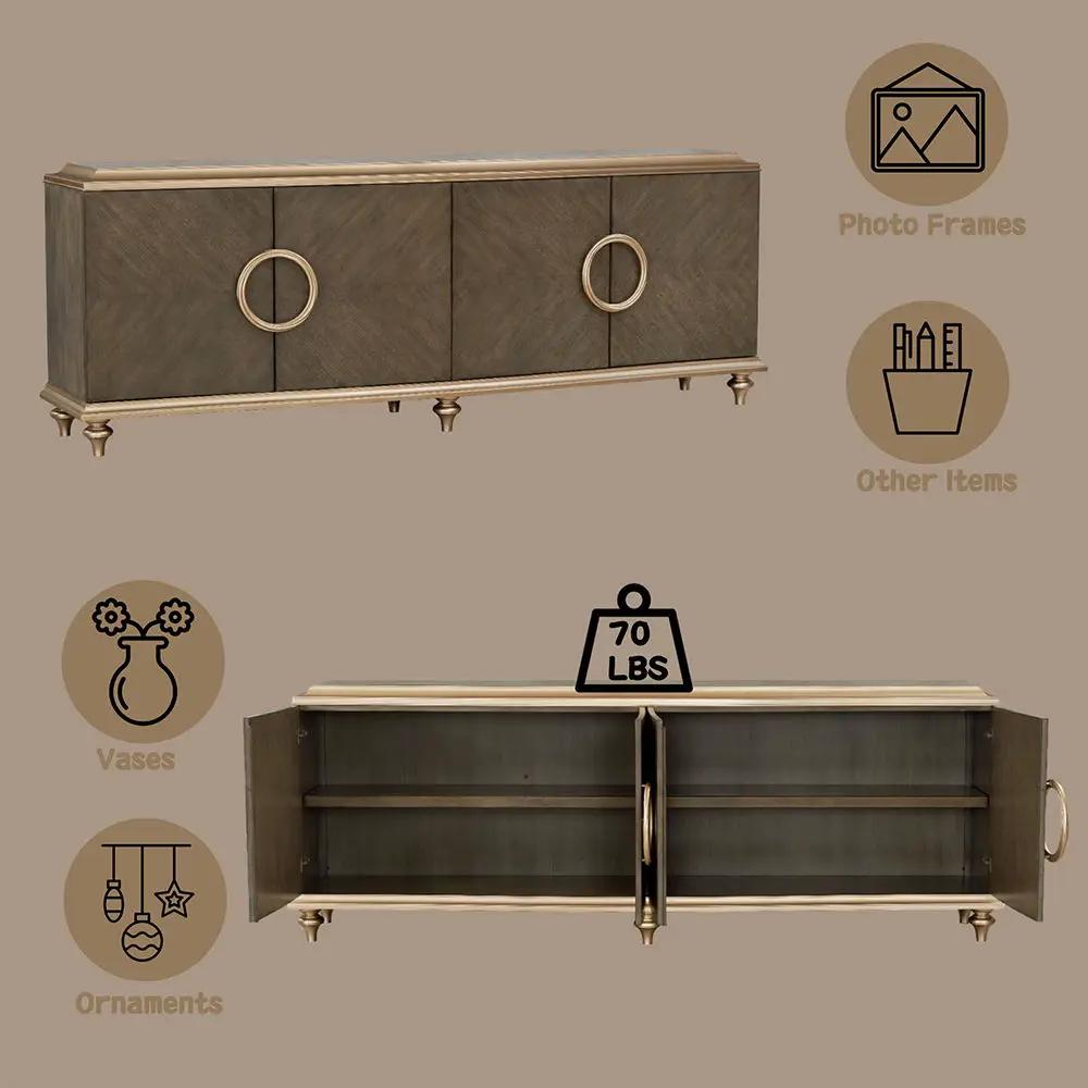 Ashtin - Console Cabinet - Brown by Unique Piece Furniture