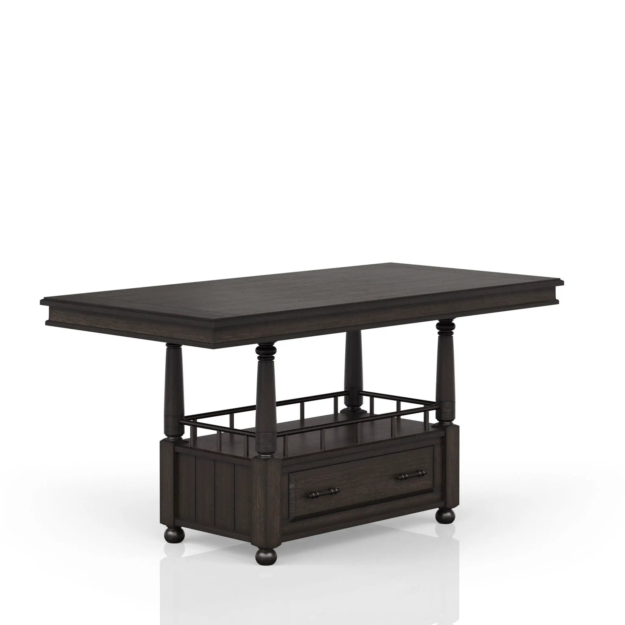 Counter Height Dining Table - Coffee by Unique Piece Furniture