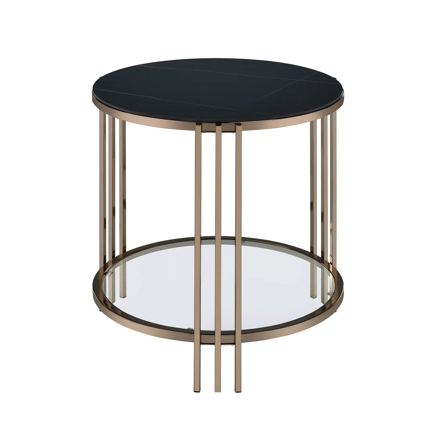 Abisha - Sintered Stone Top Round Tables by HouseOfZazla
