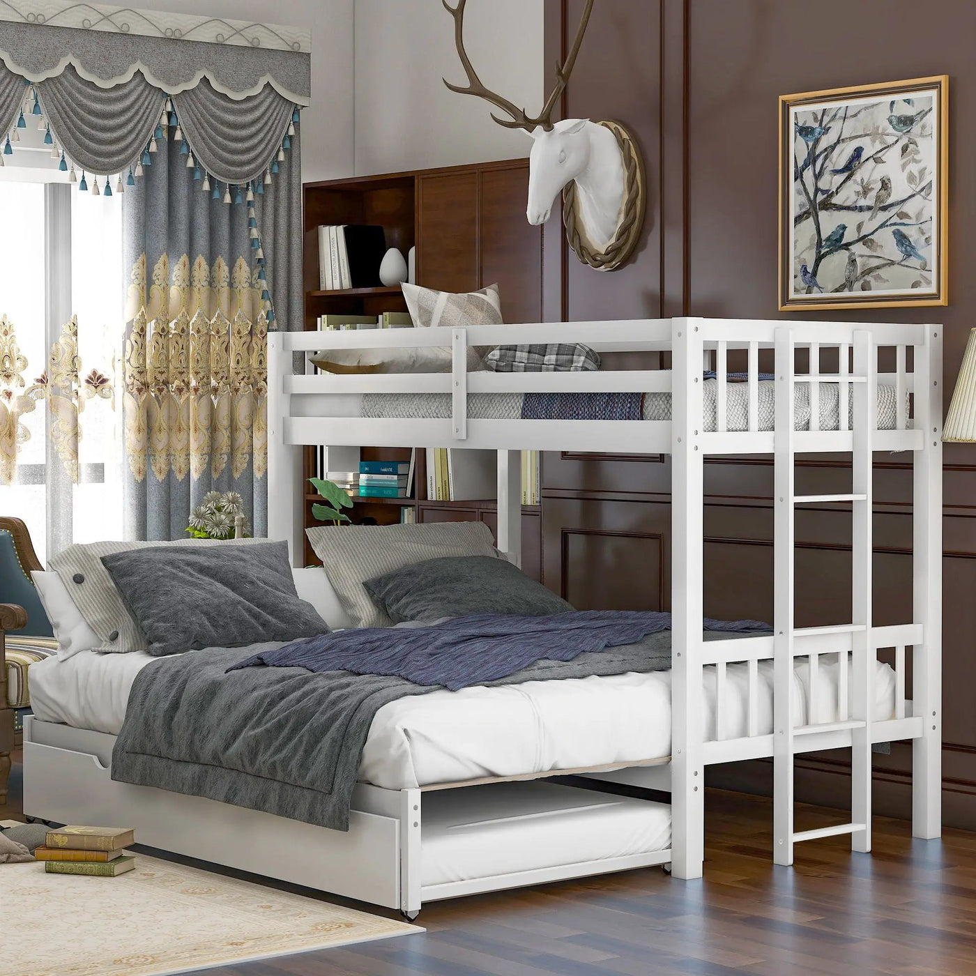 Smooth Mobility Bunk Bed With Trundle by HouseOfZazla