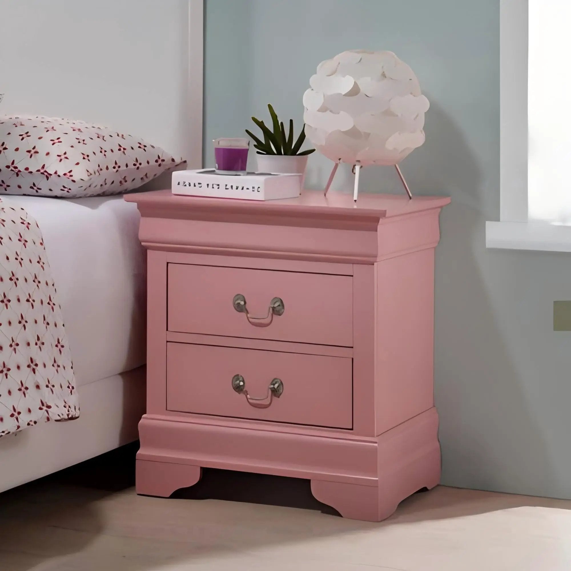 Louis Phillipe - Nightstand - Wood by Unique Piece Furniture