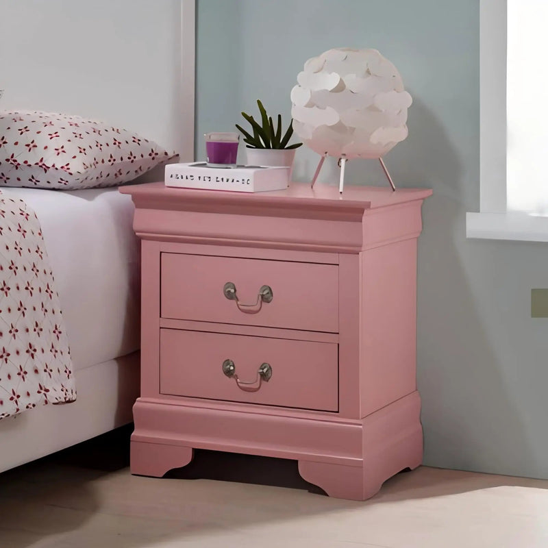 Louis Phillipe - Nightstand - Wood by Unique Piece Furniture