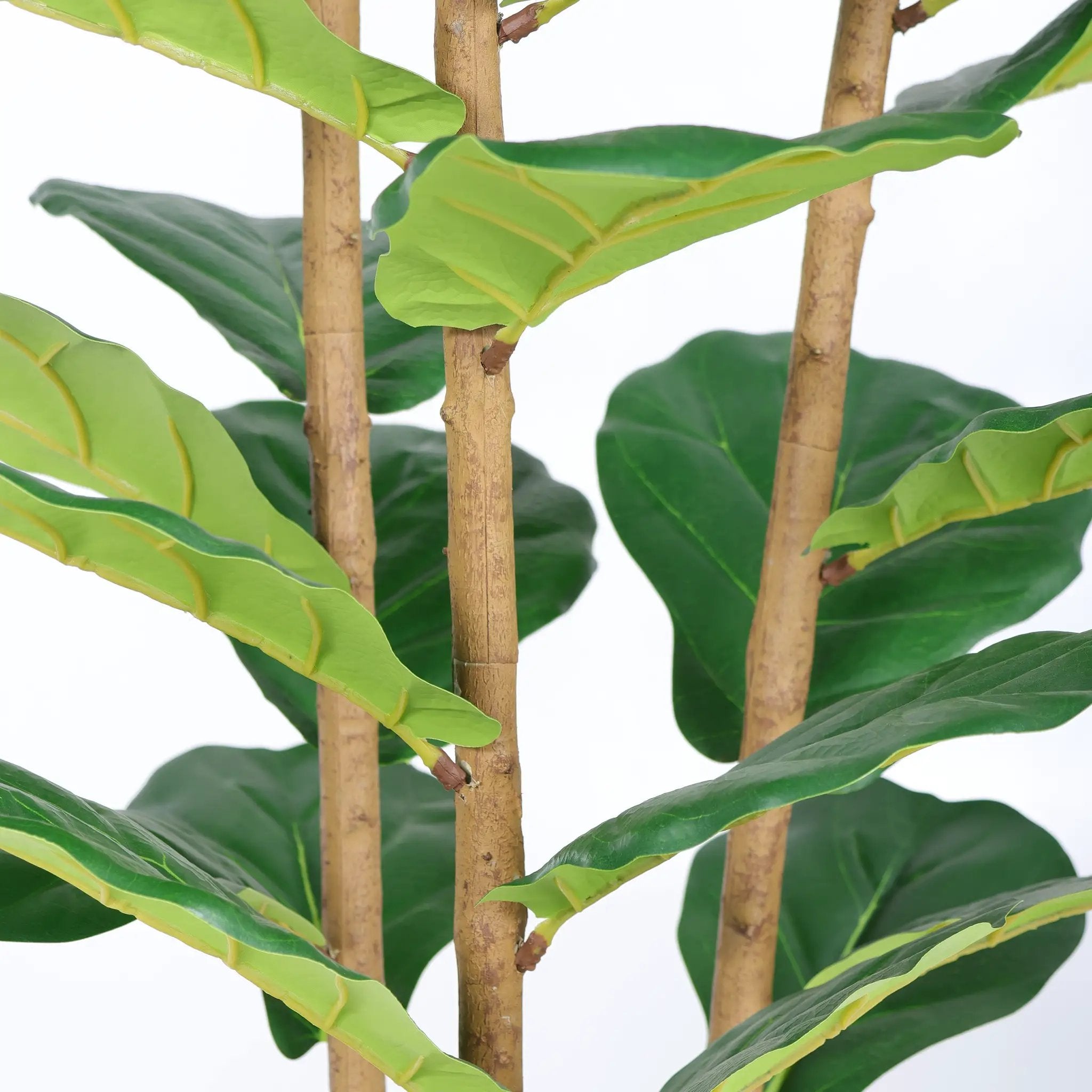 5.2FT Artificial Fiddle Leaf Fig Tree With Decorative Pot by HouseOfZazla