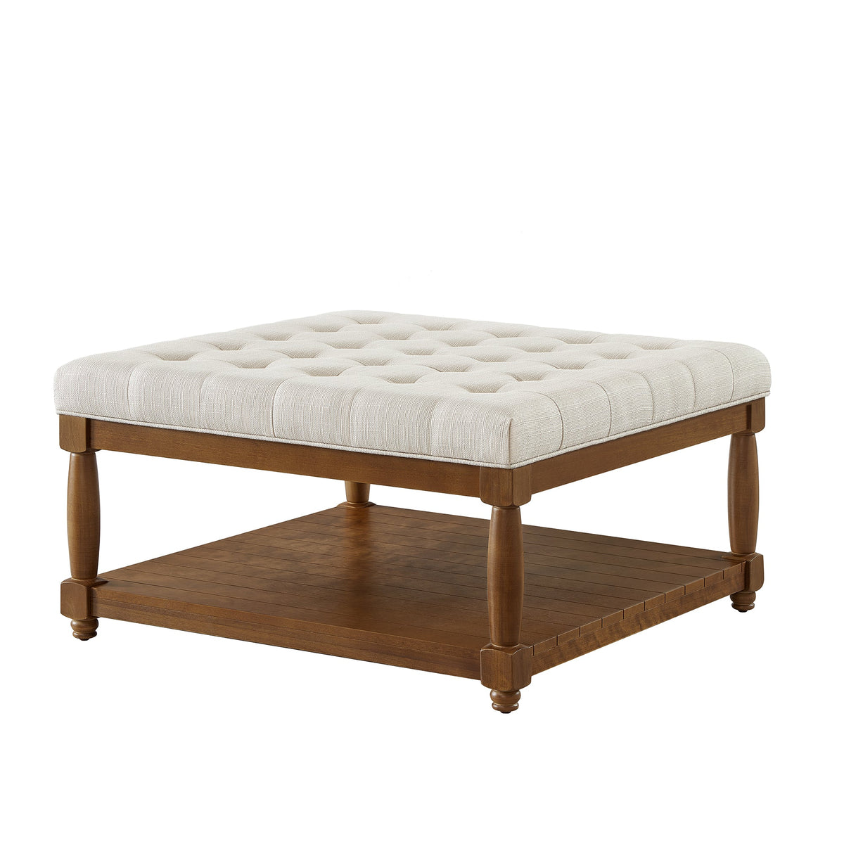 Large Square Upholstered Tufted, photo 3 of 6