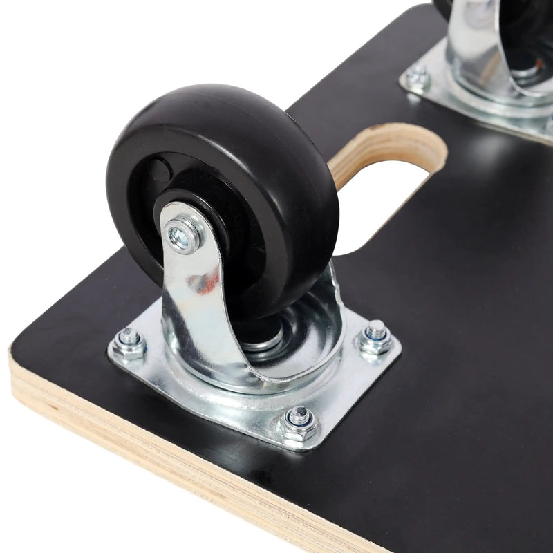 Furniture Moving Wooden Dolly with 4 PP Wheels - 2 Pack by HouseOfZazla