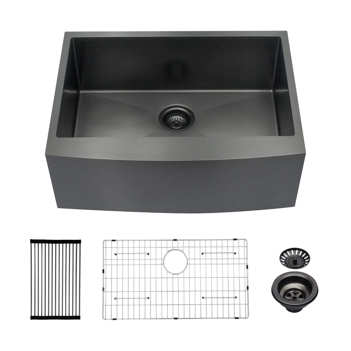 Farmhouse Kitchen Sink, Stainless Steel, Apron Front by HouseOfZazla