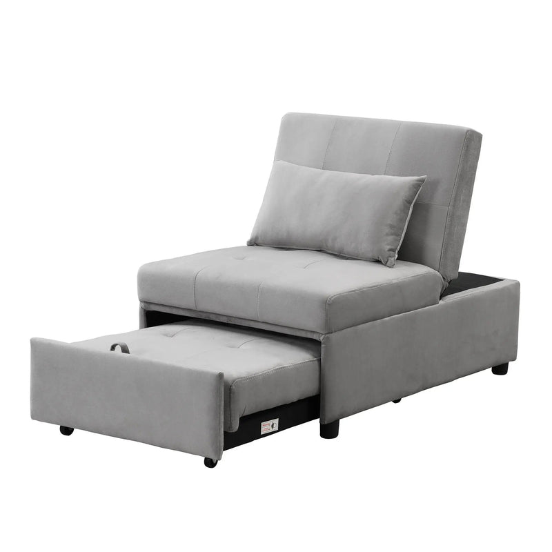 Versatile Folding Ottoman Sofa Bed Multifunctional Space Saver by Unique Piece Furniture