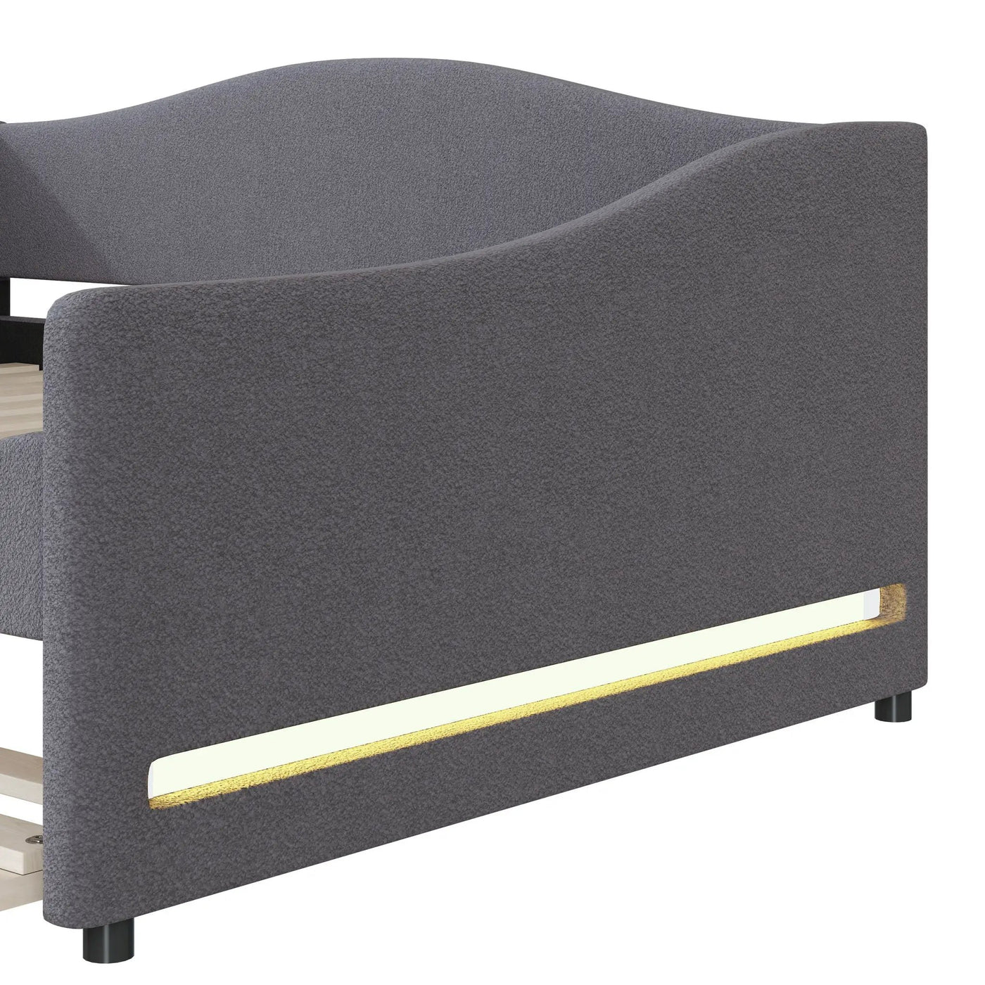 Upholstered Daybed With Light And Trundle by HouseOfZazla