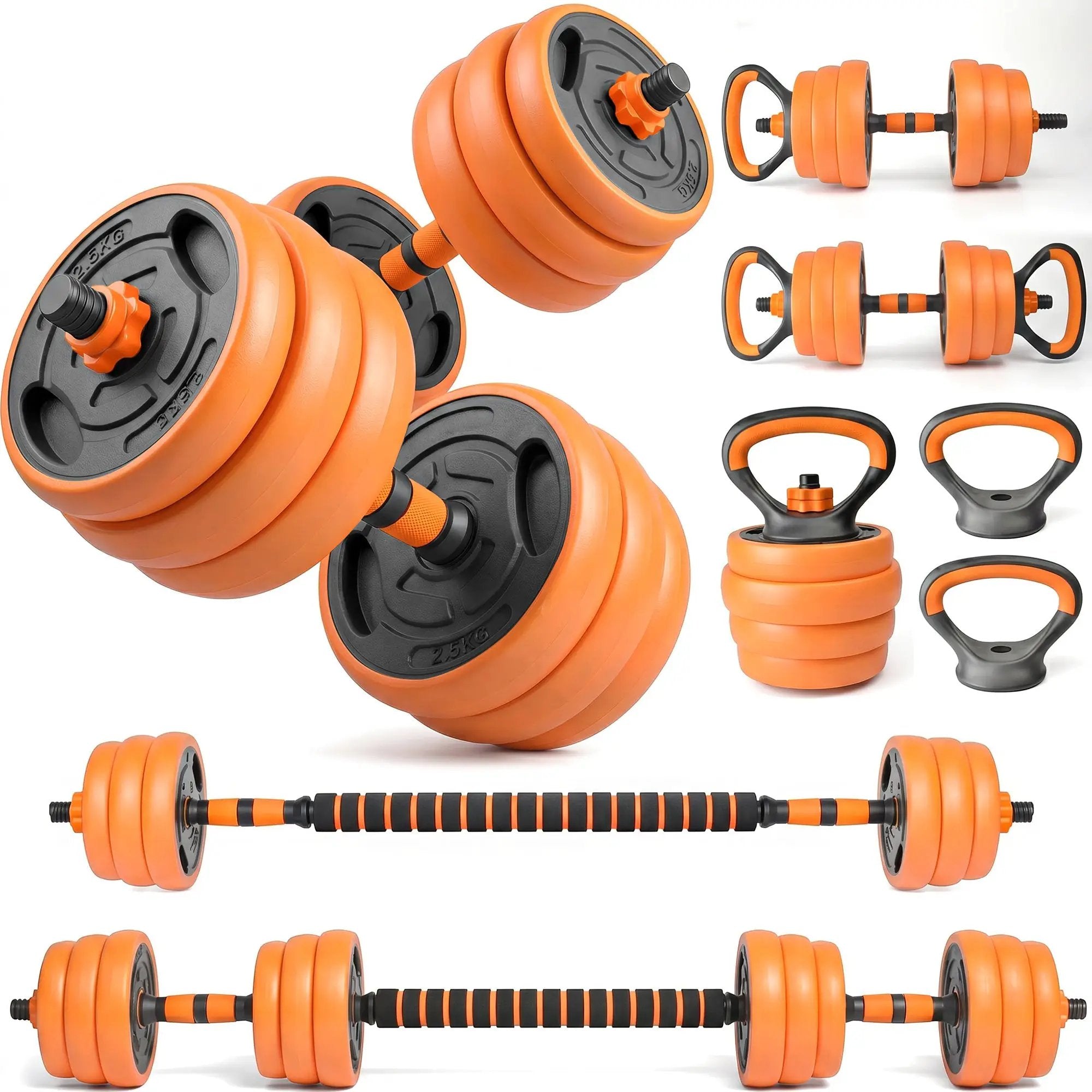 66LB Adjustable Dumbbell Set by HouseOfZazla