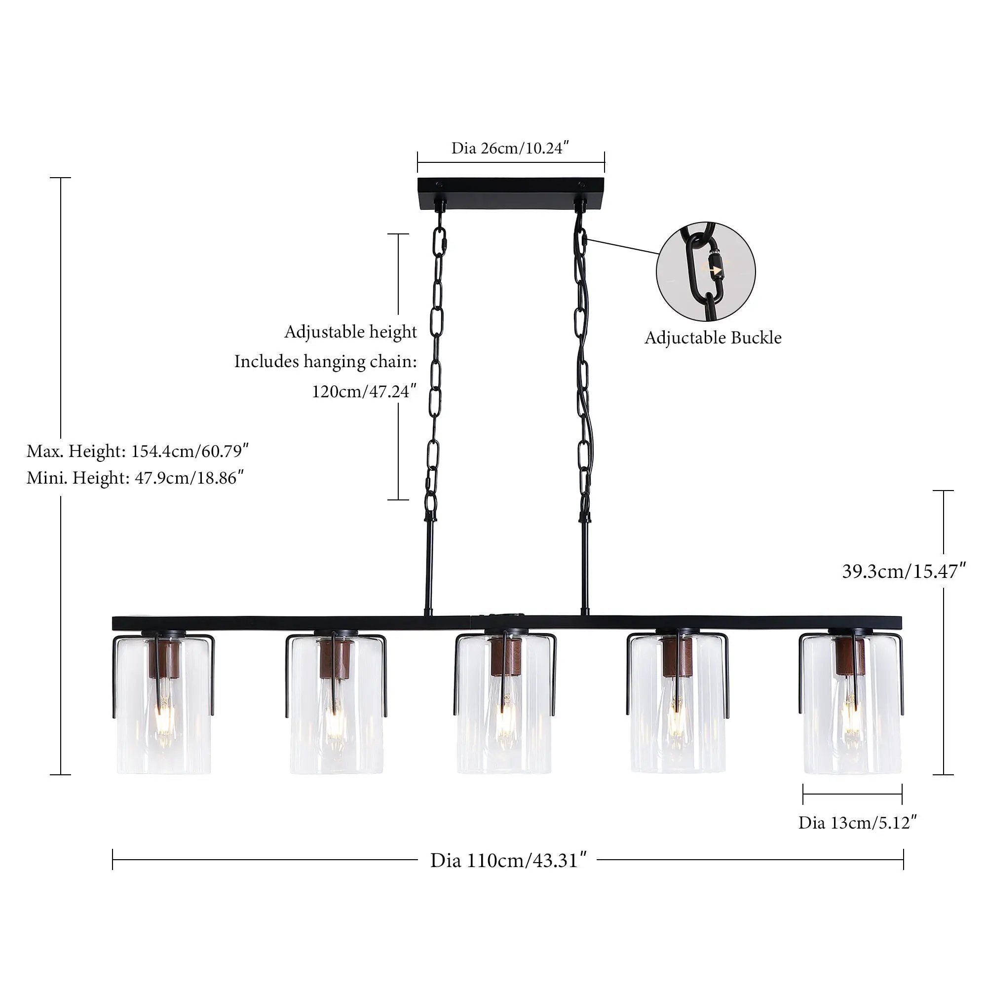 Adjustable Pendant Lighting by Unique Piece Furniture