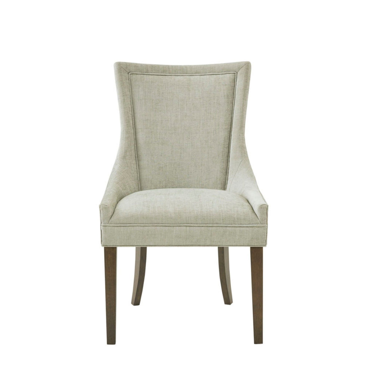 Elegant Dining Side Chair Set of 2 with Solid Wood Legs - Green or Blue, photo 17 of 20