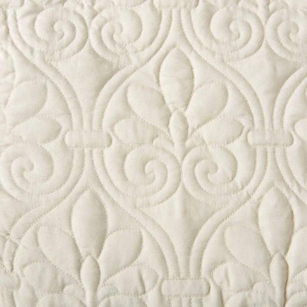 3 Piece Split Corner Pleated Quilted Bedspread by HouseOfZazla