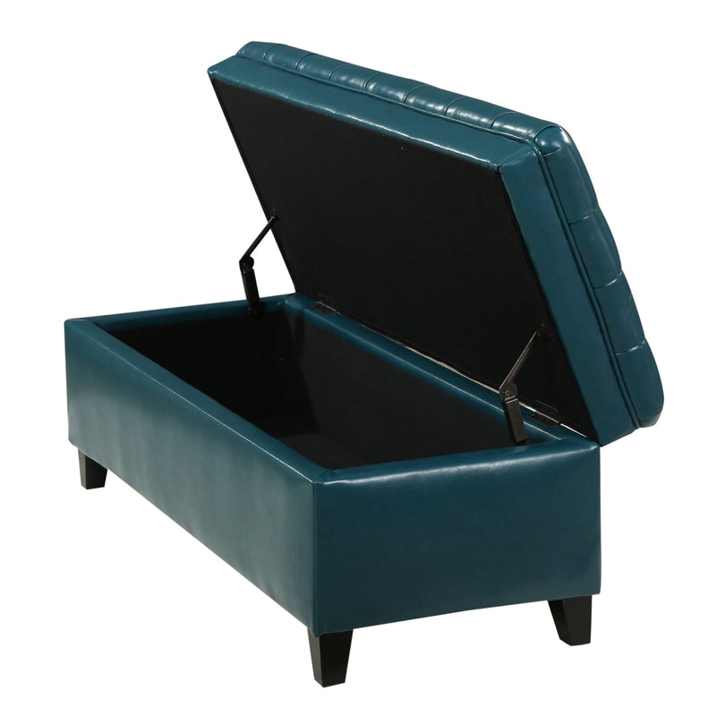 Juliana Storage Ottoman With Birch Legs by HouseOfZazla