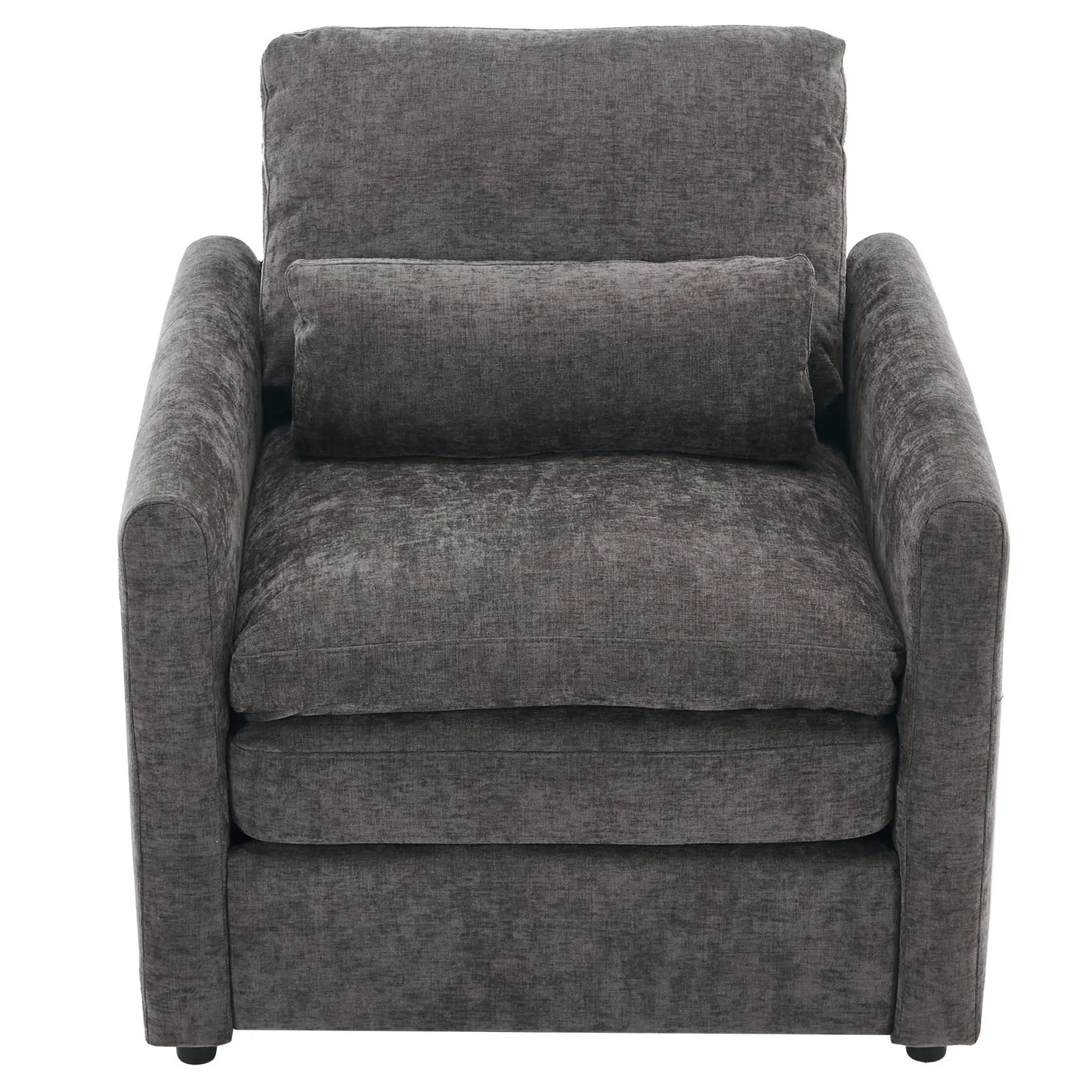 Cozy Upholstered Cushion Armchair For Living Room by HouseOfZazla