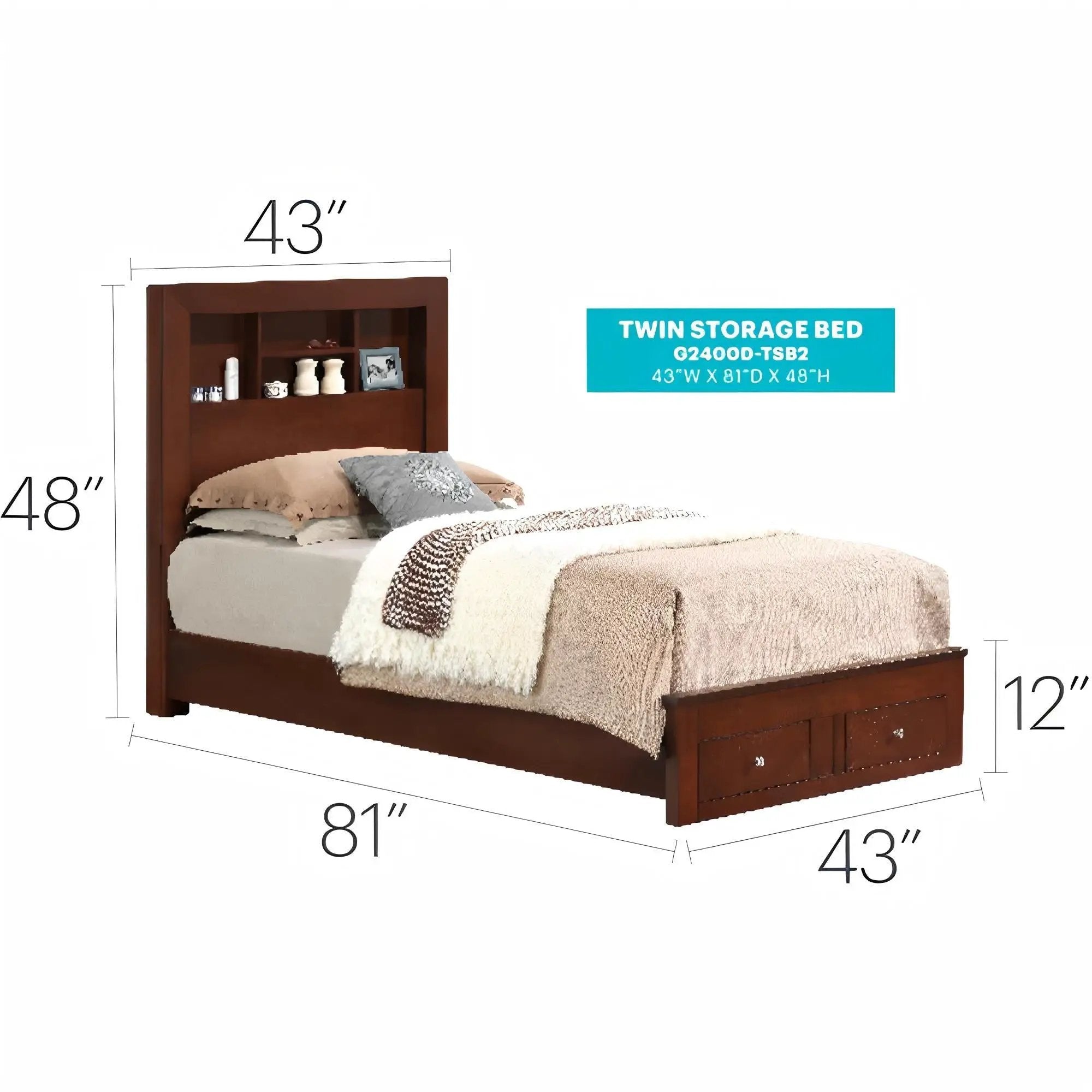 Stylish Storage Bed For Modern Spaces by Unique Piece Furniture