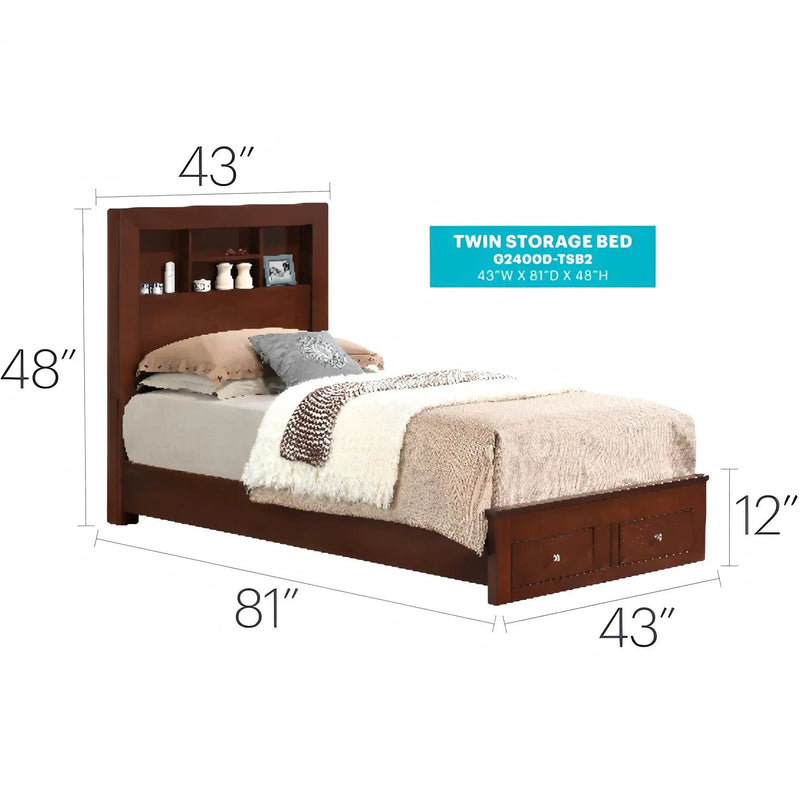 Stylish Storage Bed For Modern Spaces by Unique Piece Furniture