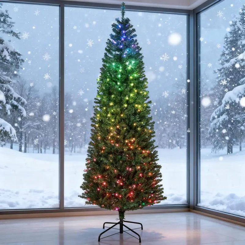 7ft Artificial Christmas Tree by HouseOfZazla