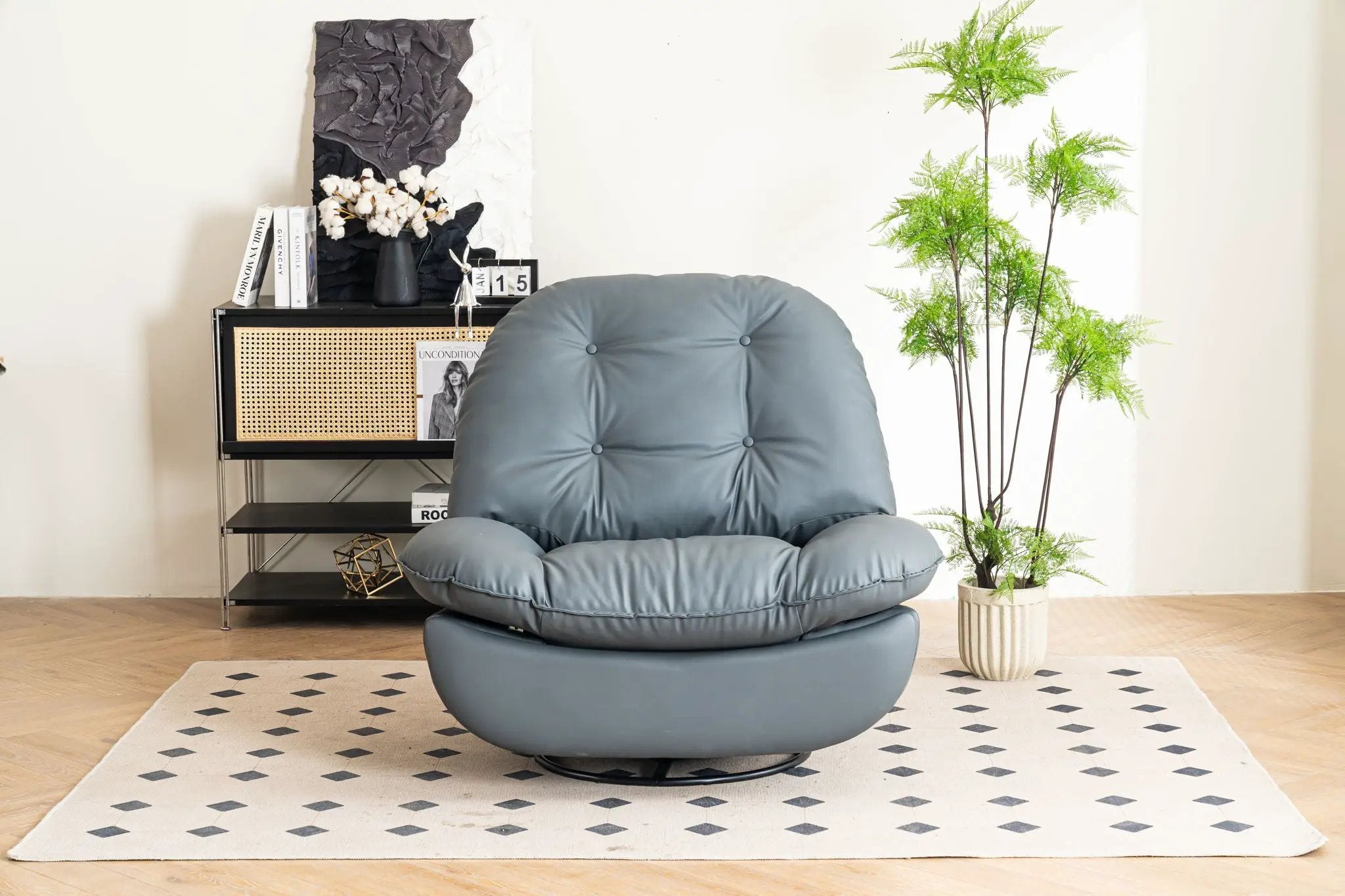 Power Recliner Swivel Glider USB Charger With tooth Music Player, Sleep, Working, Game And Leisure by Unique Piece Furniture