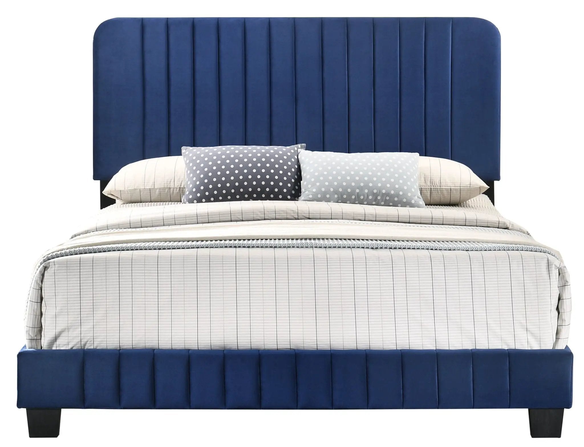 Channel Tufted Bed by Unique Piece Furniture