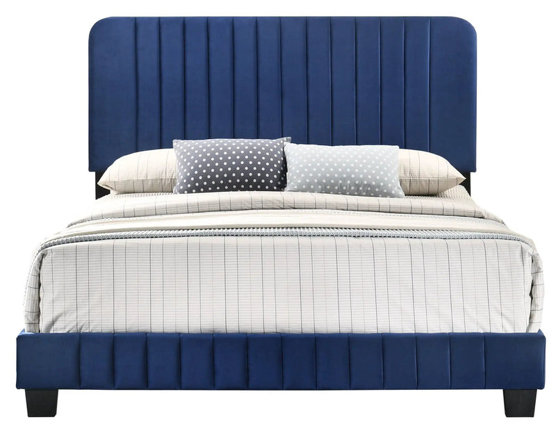 Channel Tufted Bed by Unique Piece Furniture