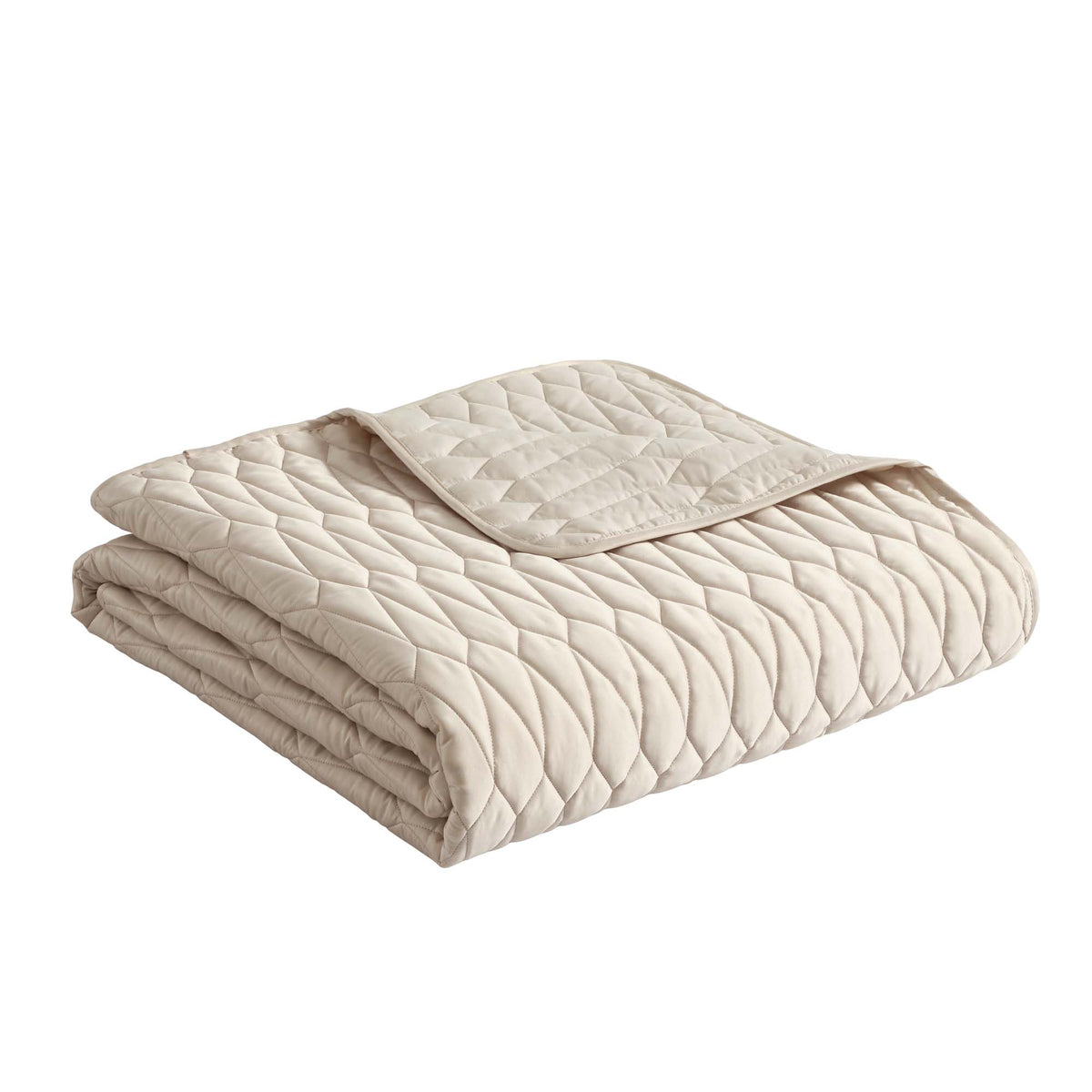 Milan 10 Piece Queen Comforter Set with Matching Coverlet - Neutral, photo 6 of 8